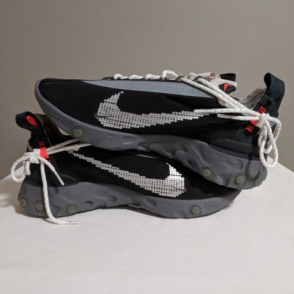 Nike react ispa Black off white acg sz 8.5 - Picture 6 of 8